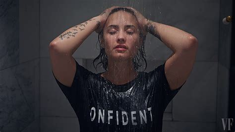 demi lovato nue|Demi Lovato Poses Completely Nude and Makeup